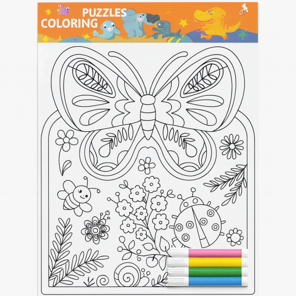 PUZZLE BOYAMA SETİ A4