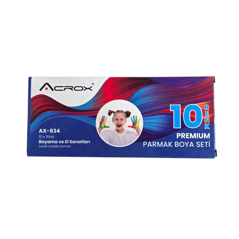 ACROX PARMAK BOYA 10 LU