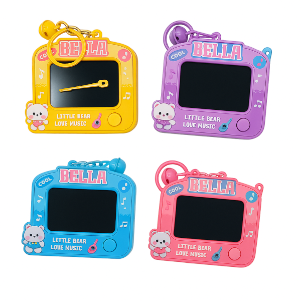 BELLA YAZI TAHTALI ANAHTARLIK 12 Lİ