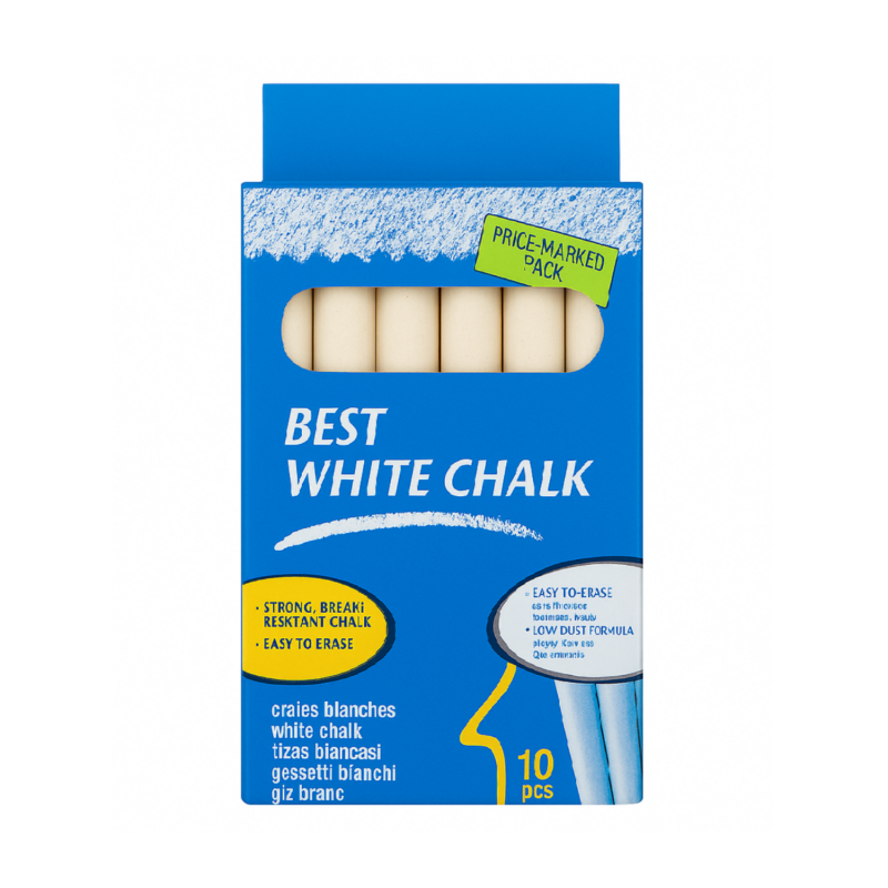 BEST WHİTE TEBEŞİR BEYAZ 10 LU