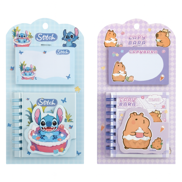 CAPYBARA POSTİTLİ NOT DEFTERİ 24 LÜ