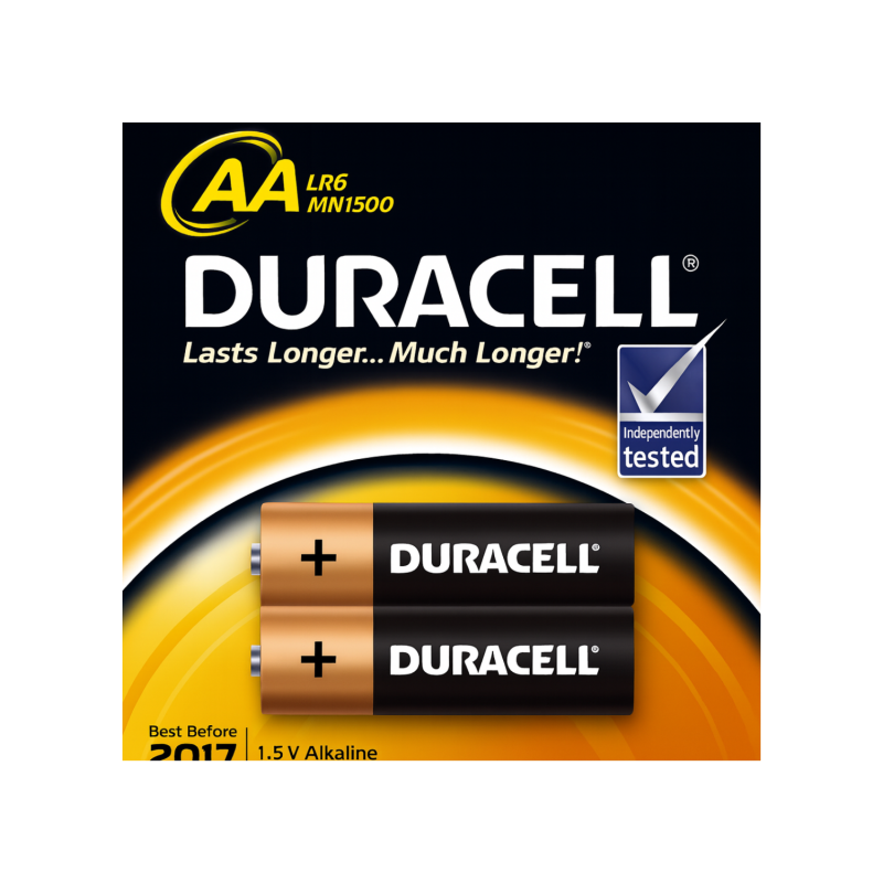 DURACELL KALEM PİL AA 2 Lİ x 10