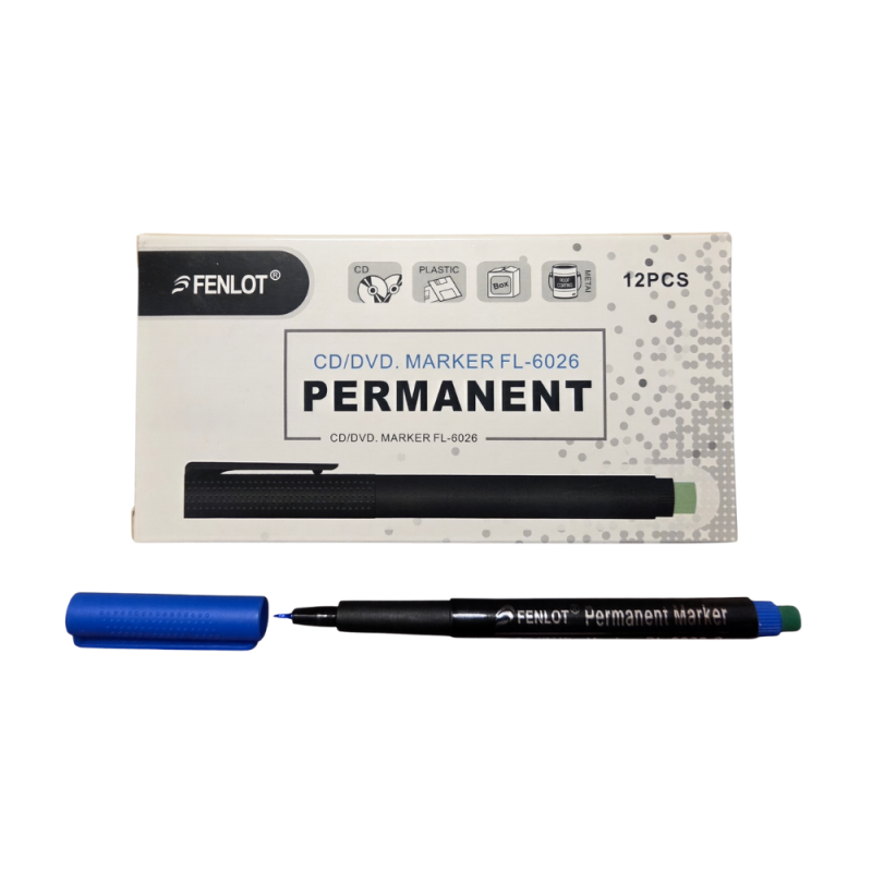 FENLOT CD KALEMİ MAVİ İNCE UÇ 12 Lİ
