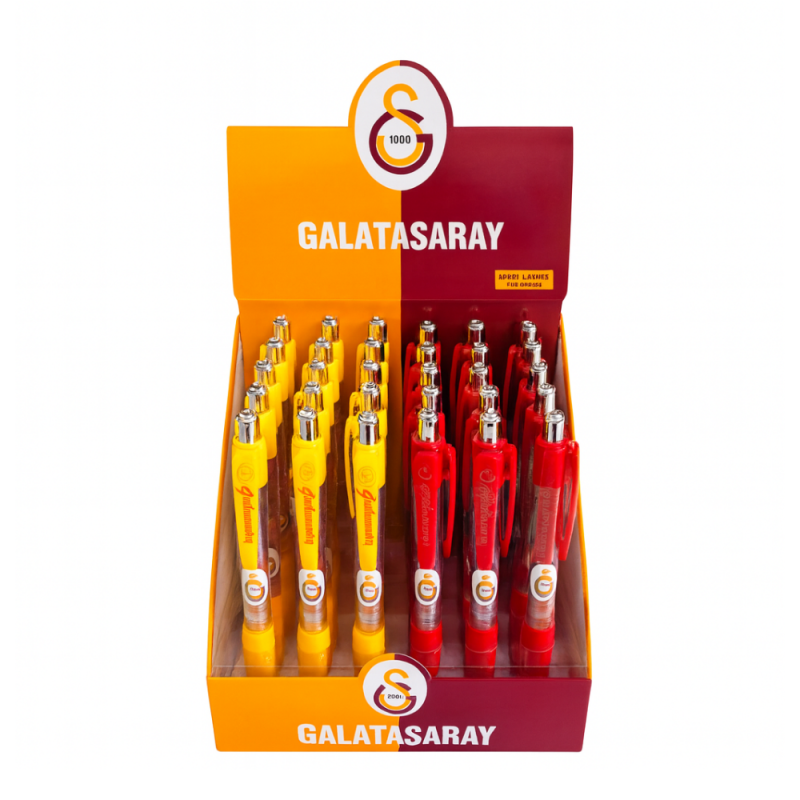GALATASARAY ŞEFFAF VERSATİL KALEM 0,7 36 LI