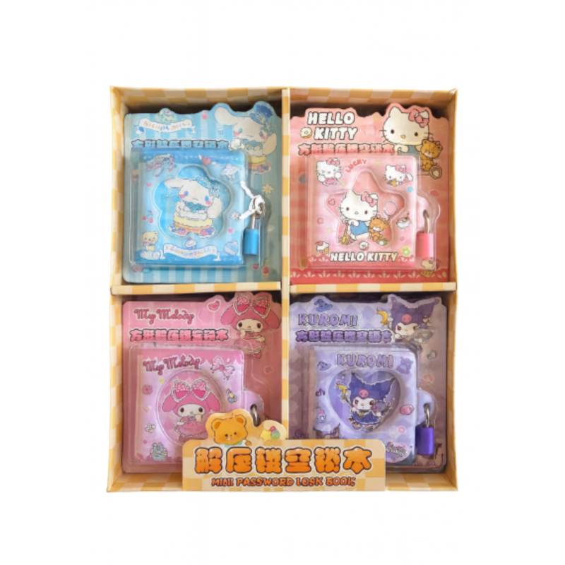 HELLO KİTTY MİNİ KİLİTLİ DEFTER 16 LI