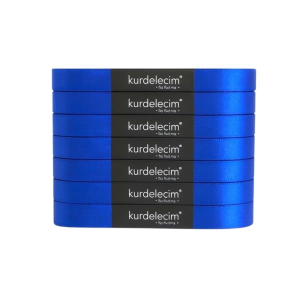 KURDELECİM 10 MM - 10 MT LACİVERT KURDELE 10 LU