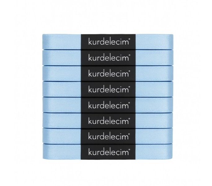 KURDELECİM 10 MM - 10 MT MAVİ KURDELE 10 LU