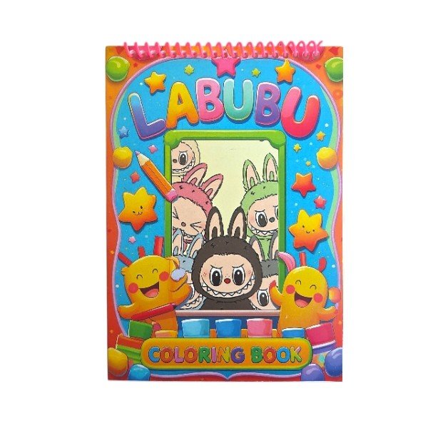 LABUBU A5 BOYAMA KİTABI 20 Lİ
