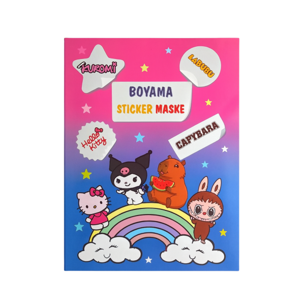 LABUBU BOYAMA KİTABI