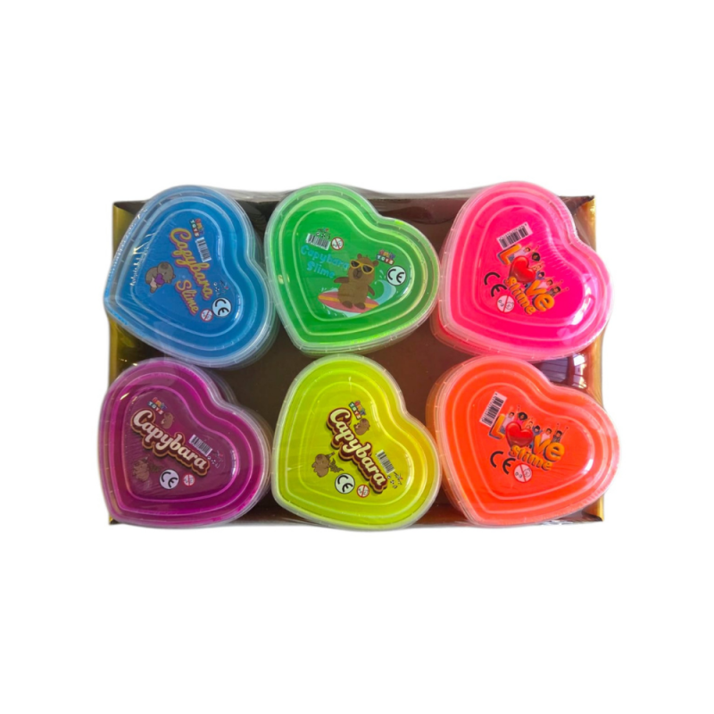 LOVE KALPLİ SLİME 12 Lİ