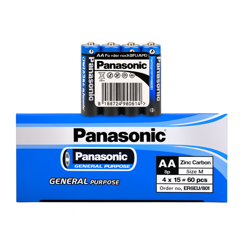 PANASONİC KALEM PİL 4 LÜ x 15 PK