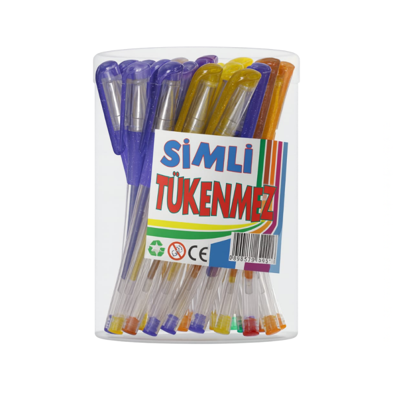 SİMLİ TÜKENMEZ KALEM 60 LI