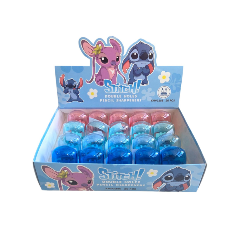 STİTCH ÇİFT HAZNELİ KALEMTRAŞ 20 Lİ