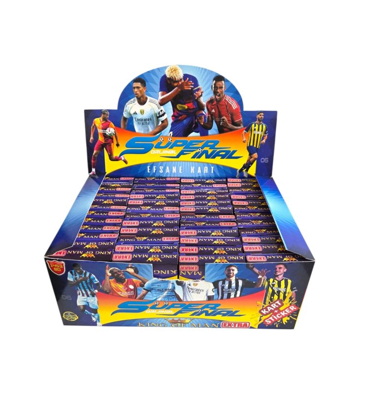 SÜPER FİNAL EXTRA KART STİCKER 48 Lİ