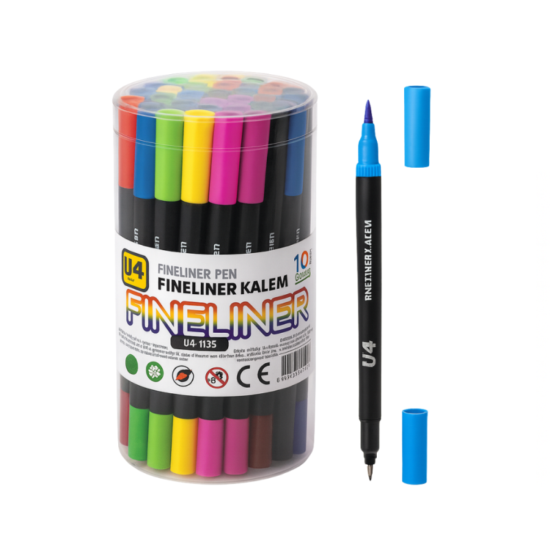 U-4 FİNELİNER ÇİFT TARAFLI 50 Lİ