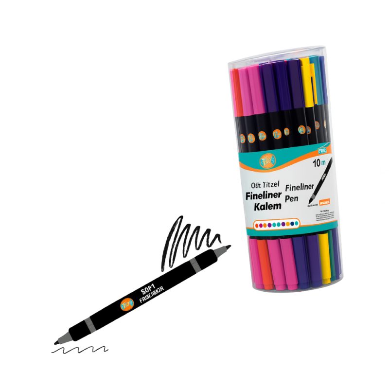 U-4 FİNELİNER SOFT ÇİFT TARAFLI 50 Lİ U4-1100K