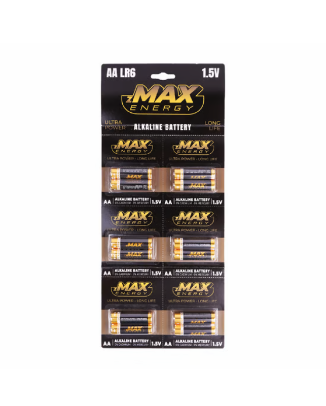 ZMAX ENERGY ALKALİN AA KALEM PİL 12 Lİ