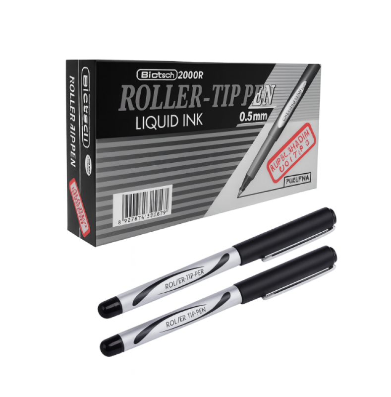 ROLLER-TIP PİLOT KALEM SİYAH 12 Lİ