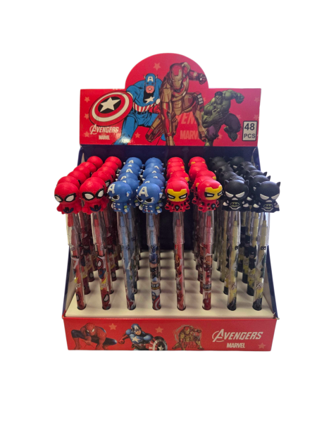 DOMİNİC YUMURTLAYAN KALEM AVENGERS  48 Lİ