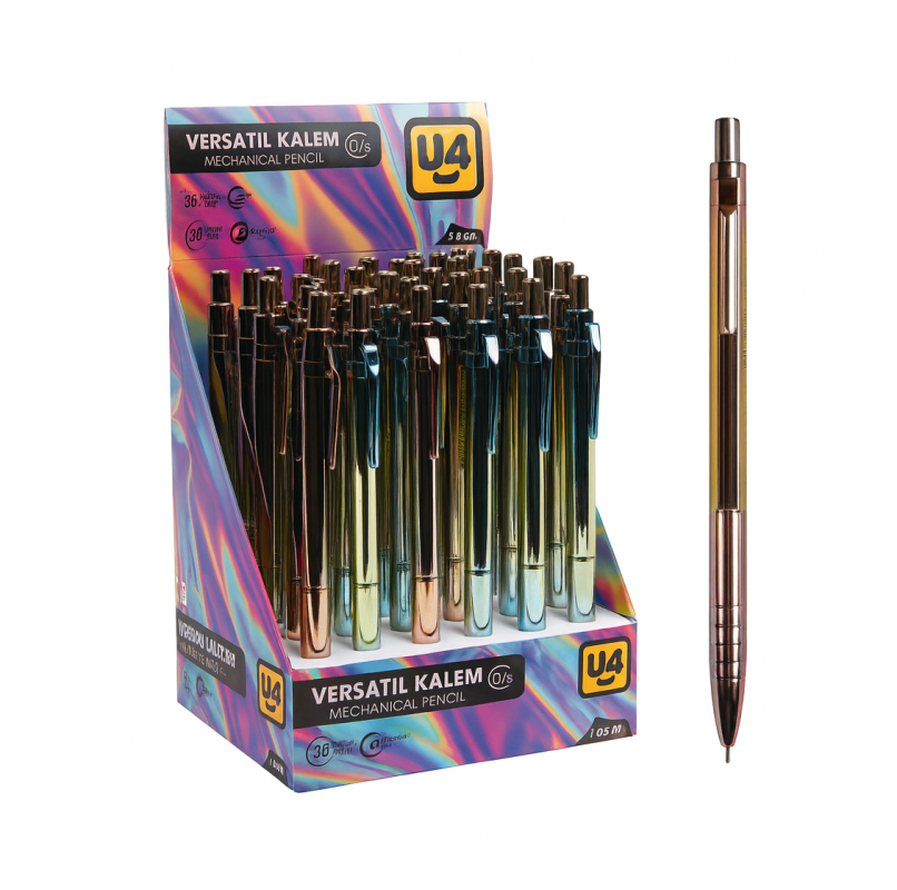 U-4 VERSATİL KALEM METAL 36 LI U4-3595