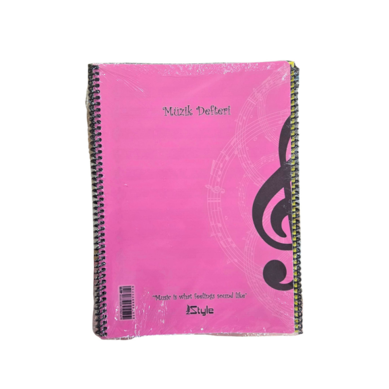 A4 NEWSTYLE SPİRALLİ MÜZİK DEFTERİ 40 YP 12 Lİ