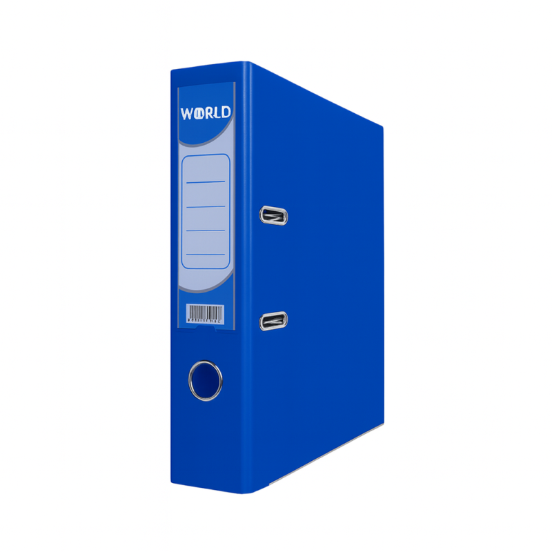 WORLD OFİS KLASÖR GENİŞ MAVİ 25 Lİ
