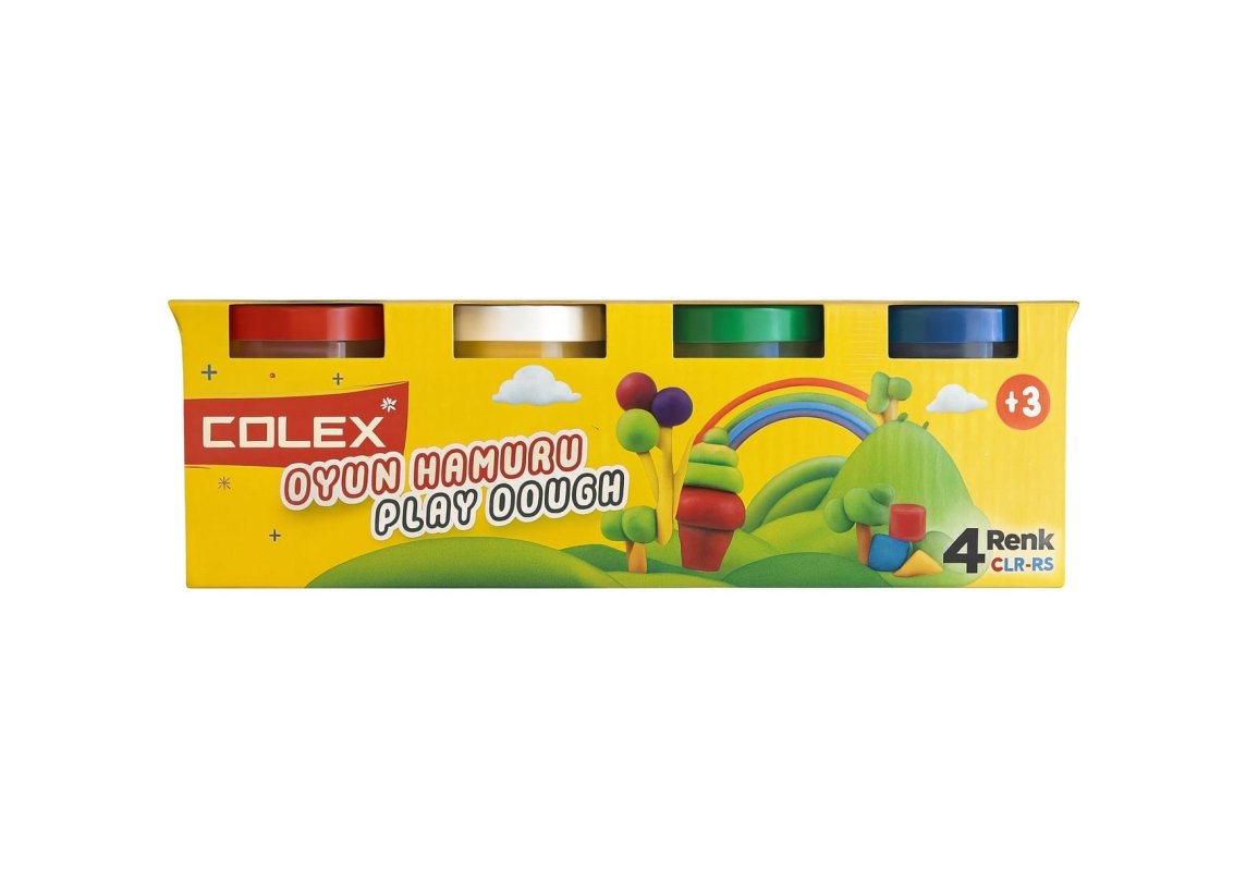 COLLEX OYUN HAMURU 4 RENK 270 GR