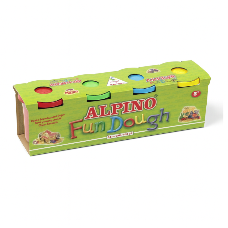 ALPİNO OYUN HAMURU 4 RENK