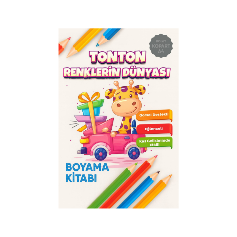 STOK BOYAMA KİTABI 16 SAYFA