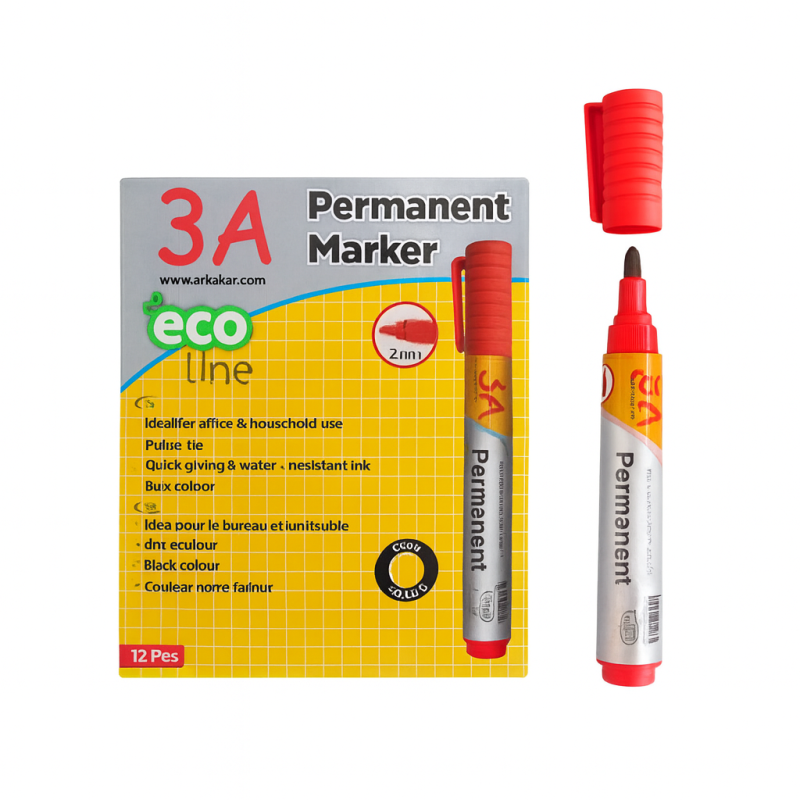 ARK KOLİ KALEMİ EKO KIRMIZI 12 Lİ