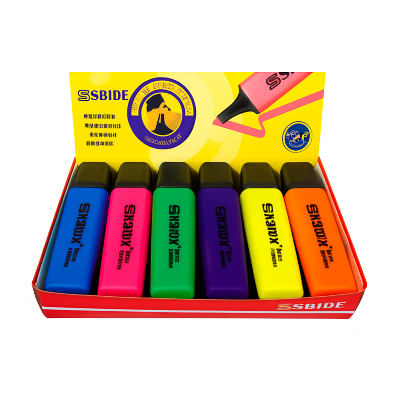 SBİDE FOSFORLU KALEM KARIŞIK 12 Lİ