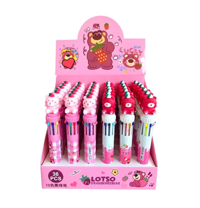 LOTSO 10 RENK TÜKENMEZ KALEM 36 LI