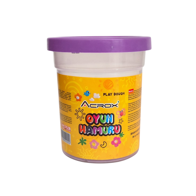 ACROX TEKLİ OYUN HAMURU MOR 110 GR