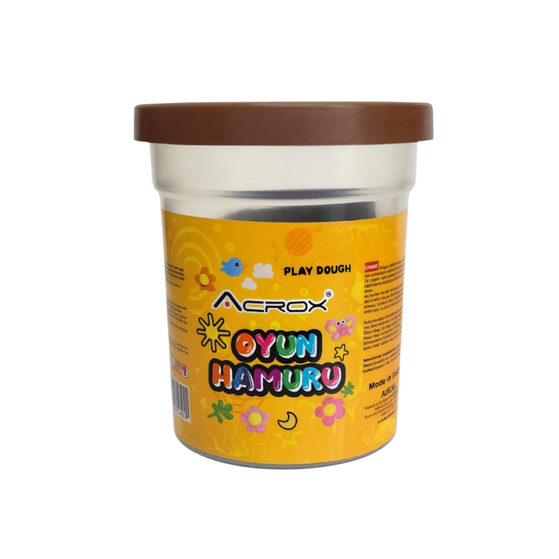 ACROX TEKLİ OYUN HAMURU SİYAH 110 GR