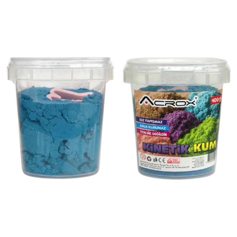 ACROX KİNETİK KUM MAVİ 400 GR