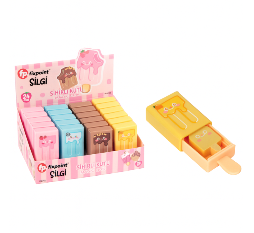 FİXPOİNT SİHİRLİ KUTU SİLGİ 24 LÜ  P-0713