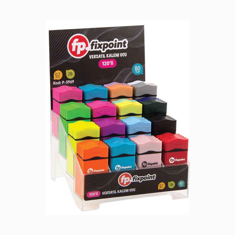 FİXPOİNT 120 Lİ MİN 0,7 MM 72 Lİ STAND P-5969
