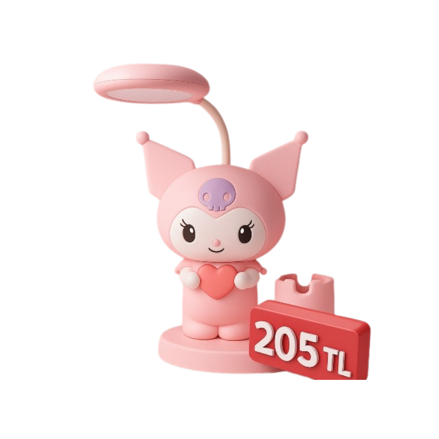 KUROMİ FİGÜRLÜ MASA LAMBASI BÜYÜK 2809