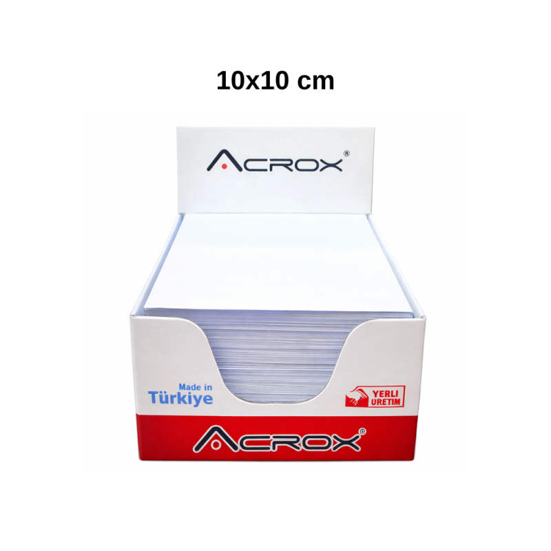 ACROX KÜP NOT 500 YAPRAK 10x10