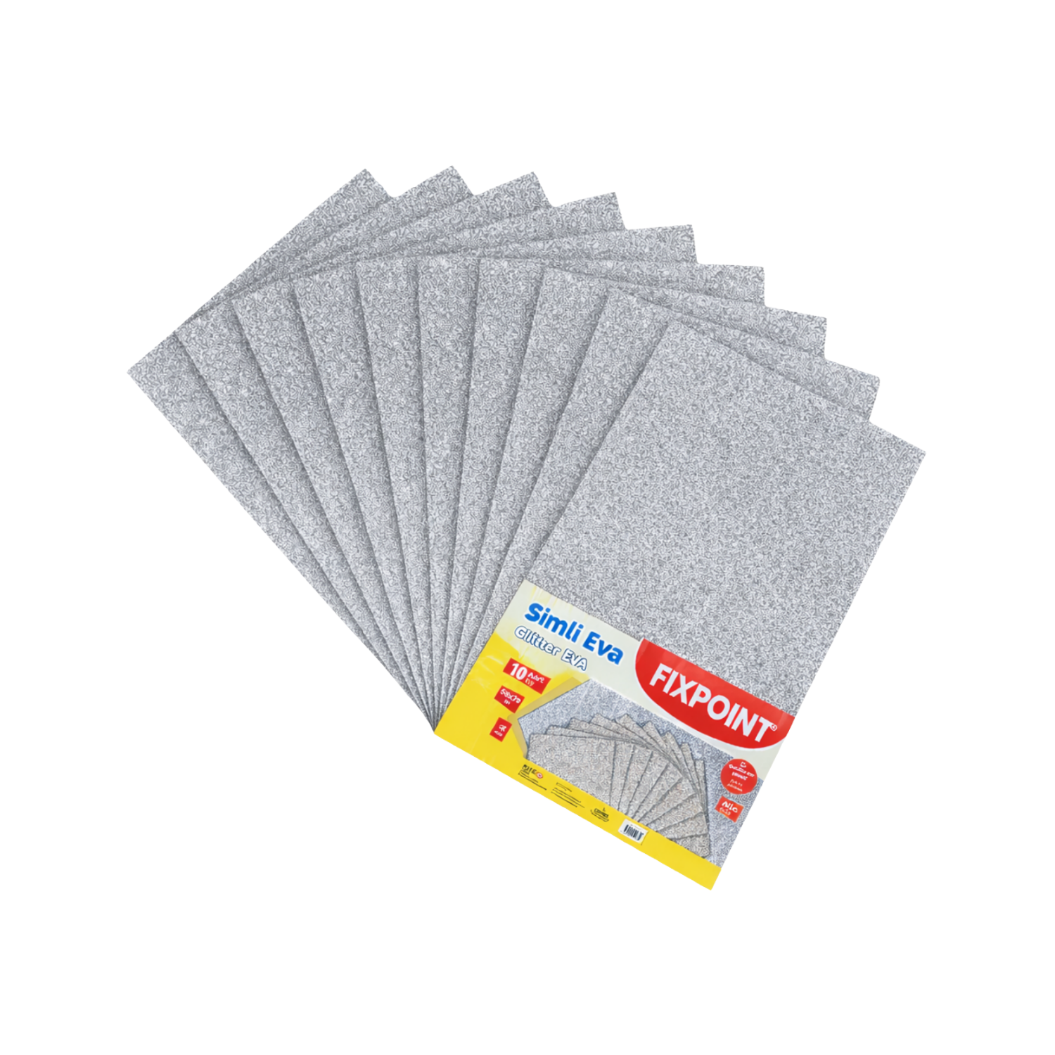 FixPoint Eva Simli 20x30cm 10 lu Gümüş P-5671