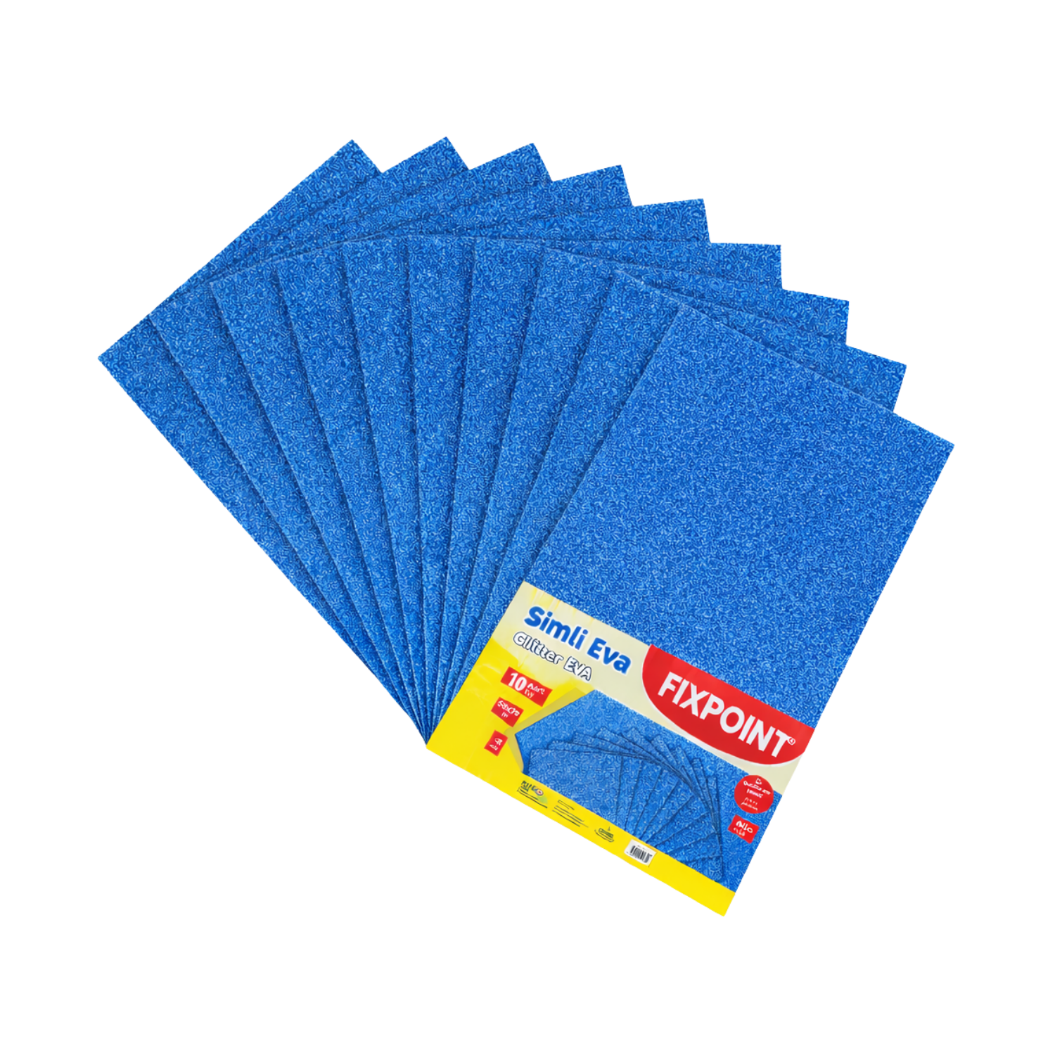 FixPoint Eva Simli 50x70cm 10 lu Mavi P-6036