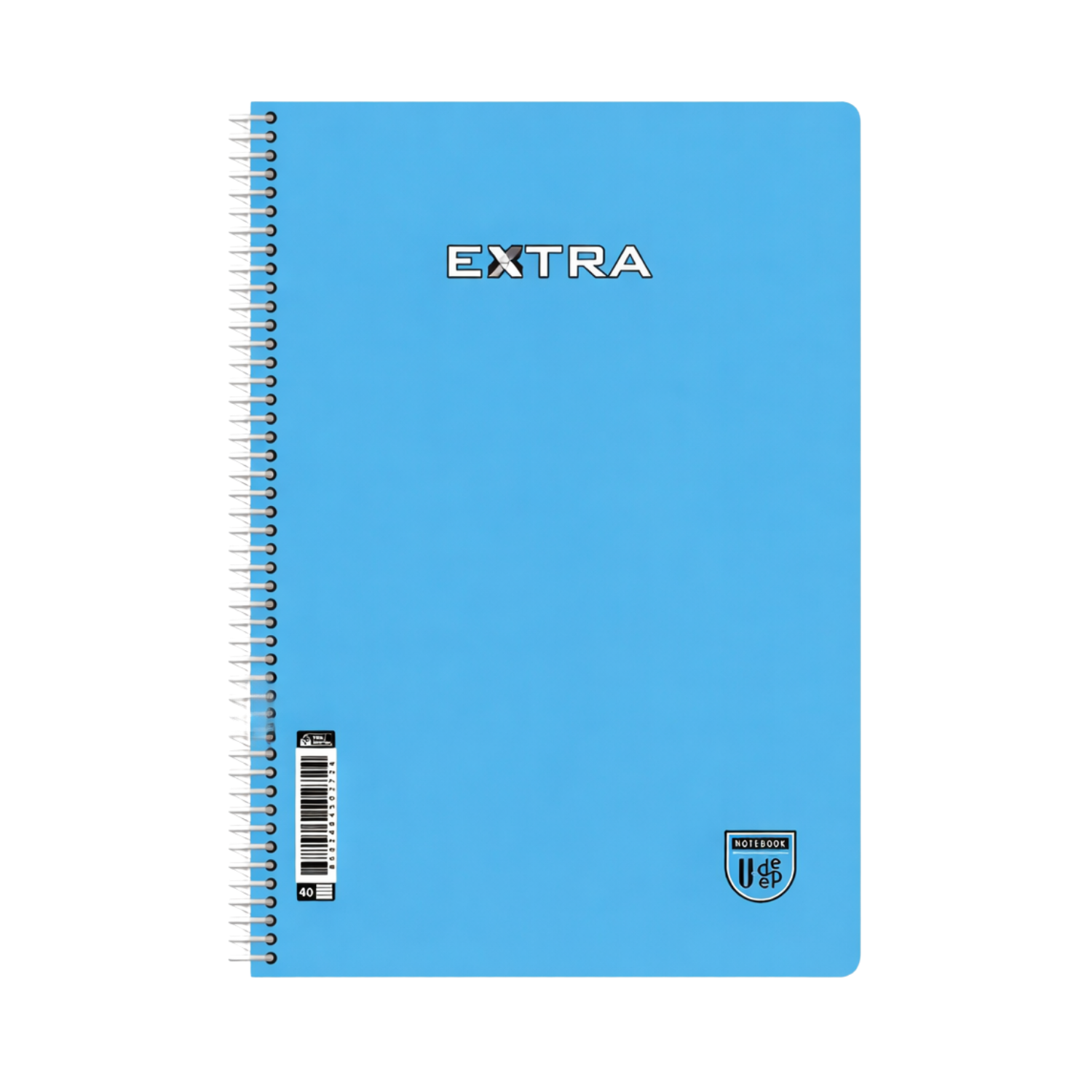 A-4 EKSTRA SPİRALLİ PP KAPAK 72 YPR DÜZ 72 Lİ