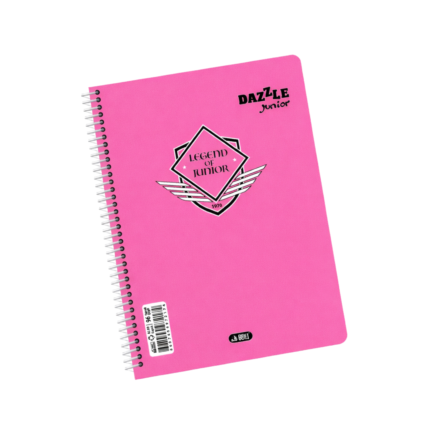 DAZZLE PP KAPAK SPİRALLİ LİSE A5 60 YPR ÇİZGİLİ