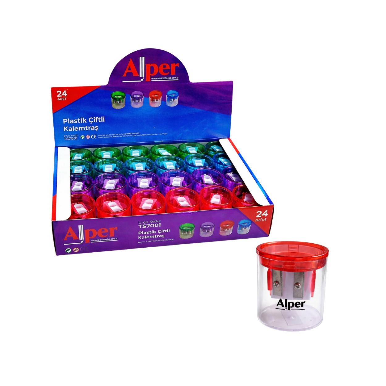 ALPER KALEMTRAŞ YUVARLAK 24 LÜ