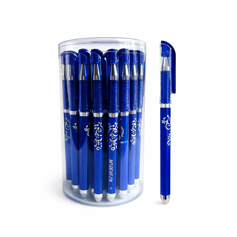 DOMİNİC SİLİNEBİLİR MAVİ TÜKENMEZ KALEM 30 LU