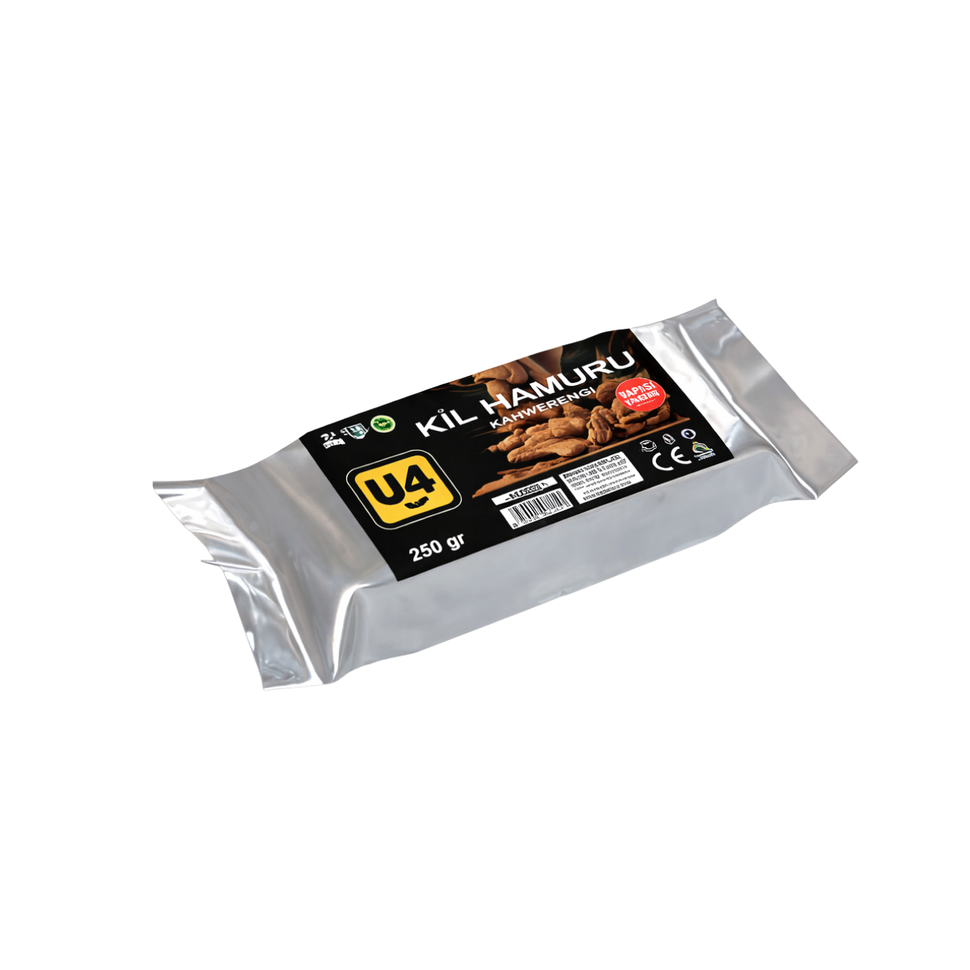 U4 KİL HAMURU 250 GR KAHVE U4-F222K