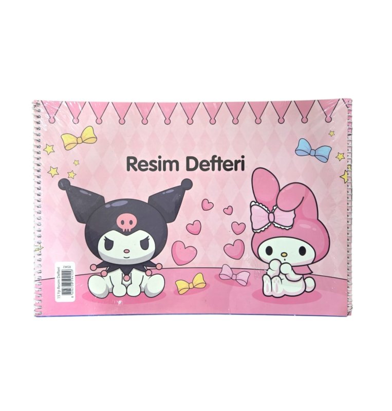 RESİM DEFTERİ KUROMİ 25X35 24 LÜ