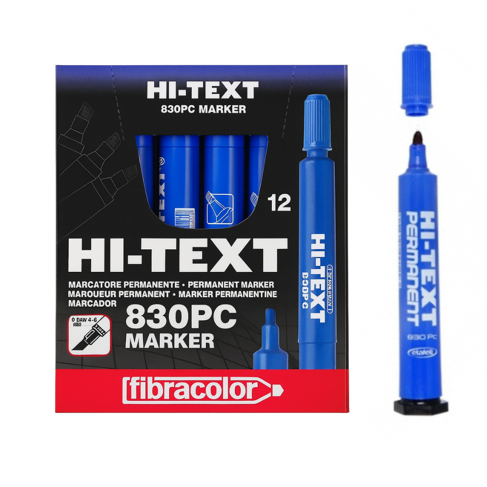 HI-TEXT KOLİ KALEMİ YUVARLAK UÇ 12 Lİ