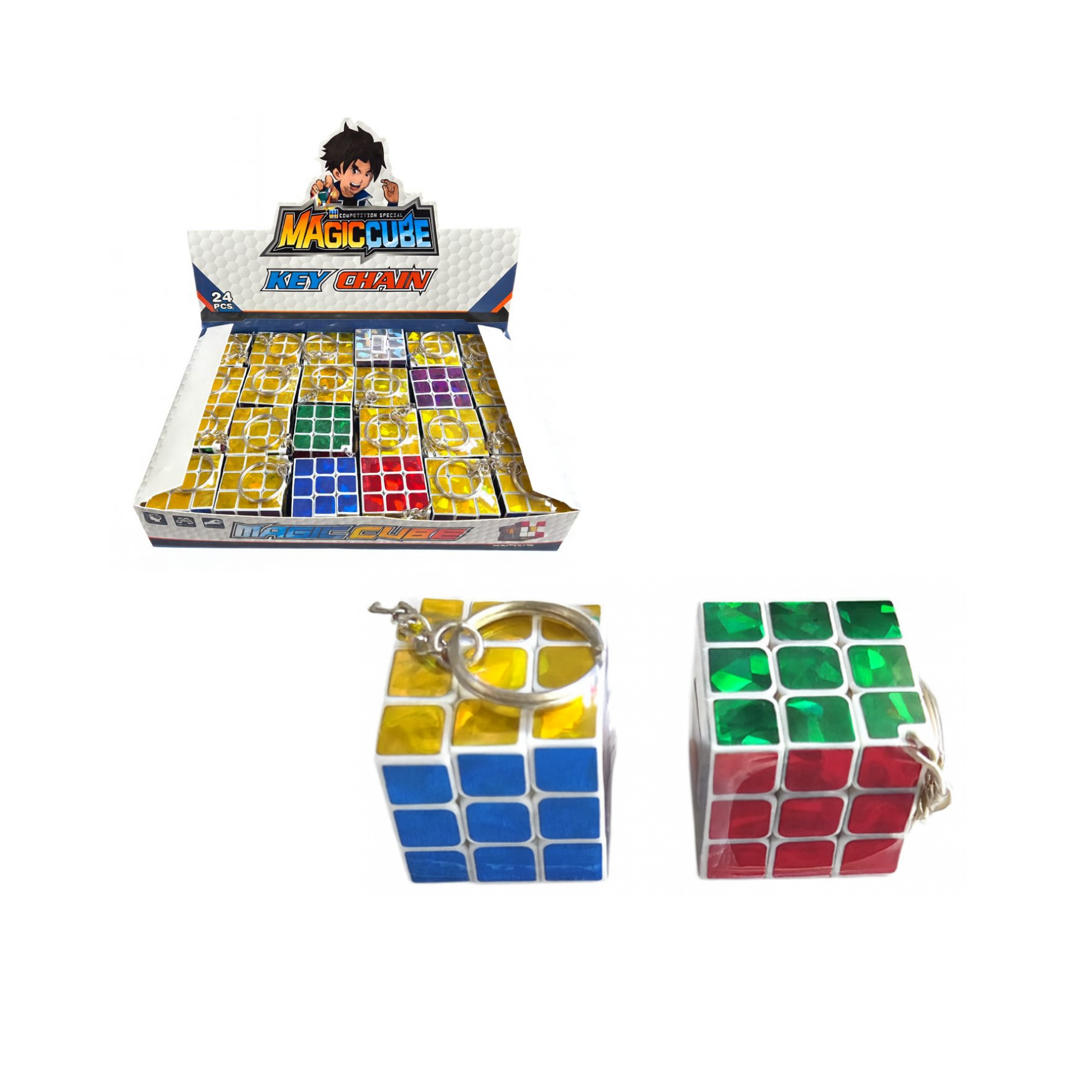 OLGUN ZEKA KÜPÜ ANAHTARLIK 24 LÜ