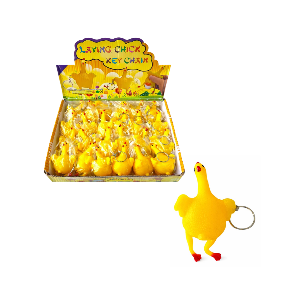 LAVİNG YUMURTLAYAN TAVUK ANAHTARLIK 24 LÜ